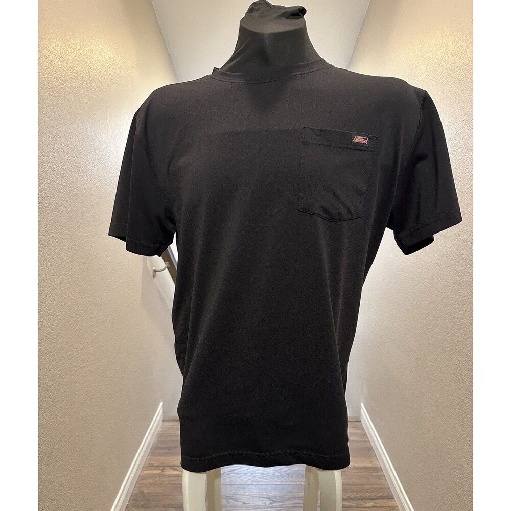 Dickies Men's Short Sleeve Pocket Tee - Black L